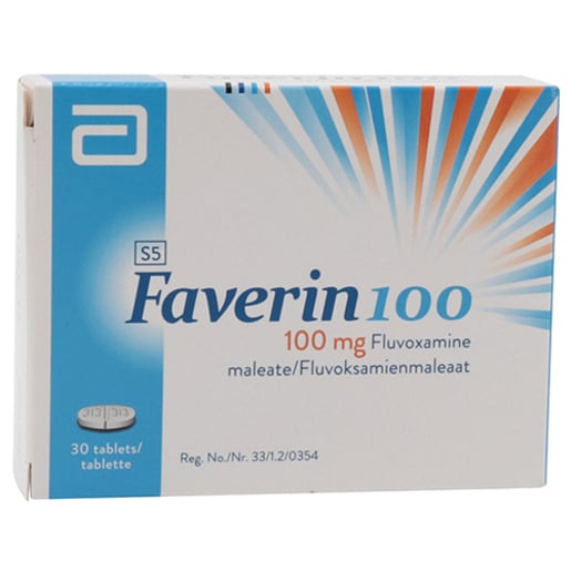 FAVERIN 100MG TAB 30PK#