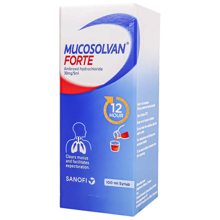 MUCOSOLVAN FORTE SYP 30MG/5ML 100 ML