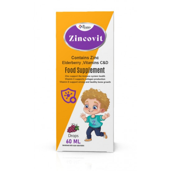 ZINCOVIT ORAL DROP 60 ML $