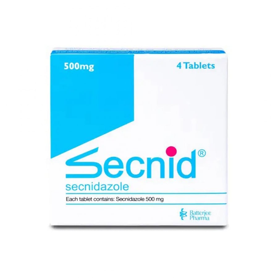 SECNID 500MG 4TAB $