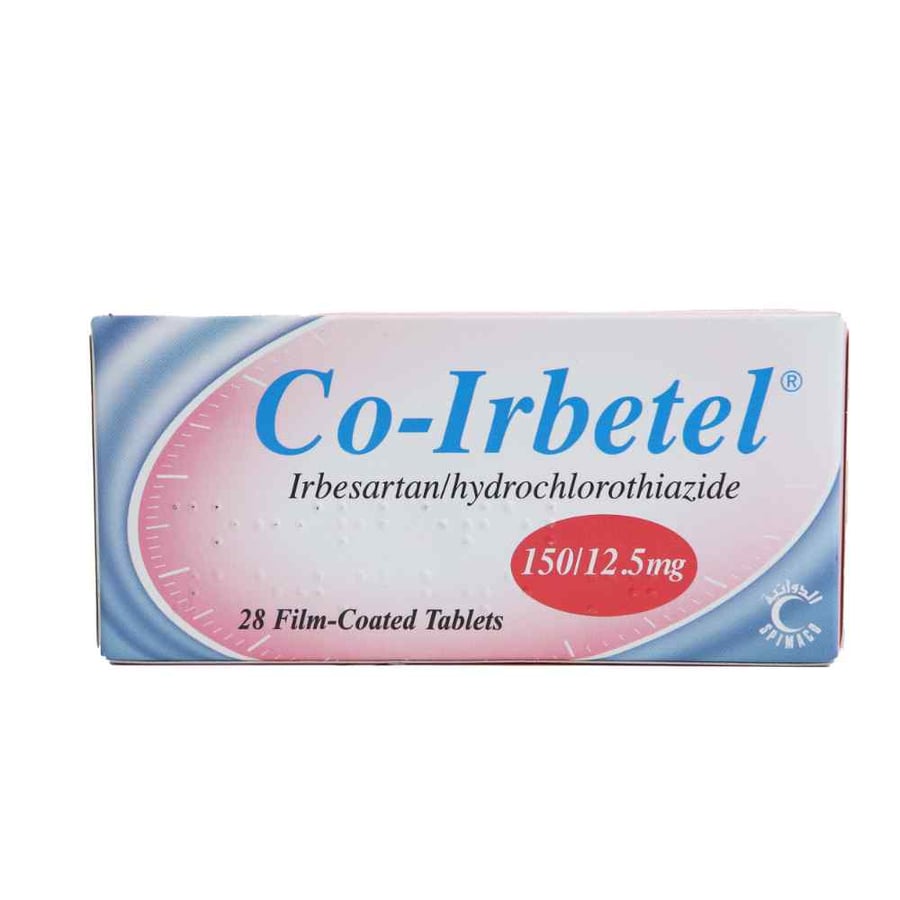 CO IRBETEL 150/12.5 MG 28 TAB