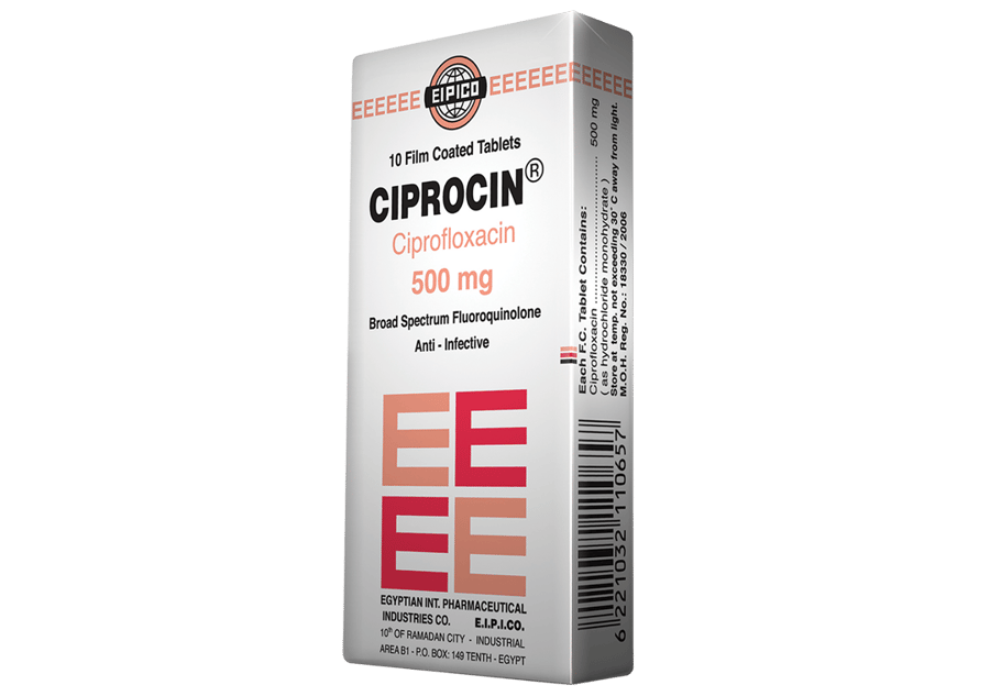 Ciprocin 500 mg – 10 Tablets