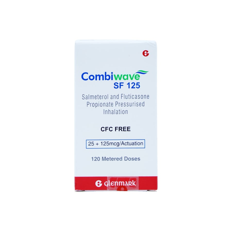 COMBIWAVE 25/125 MCG 120 DOS*