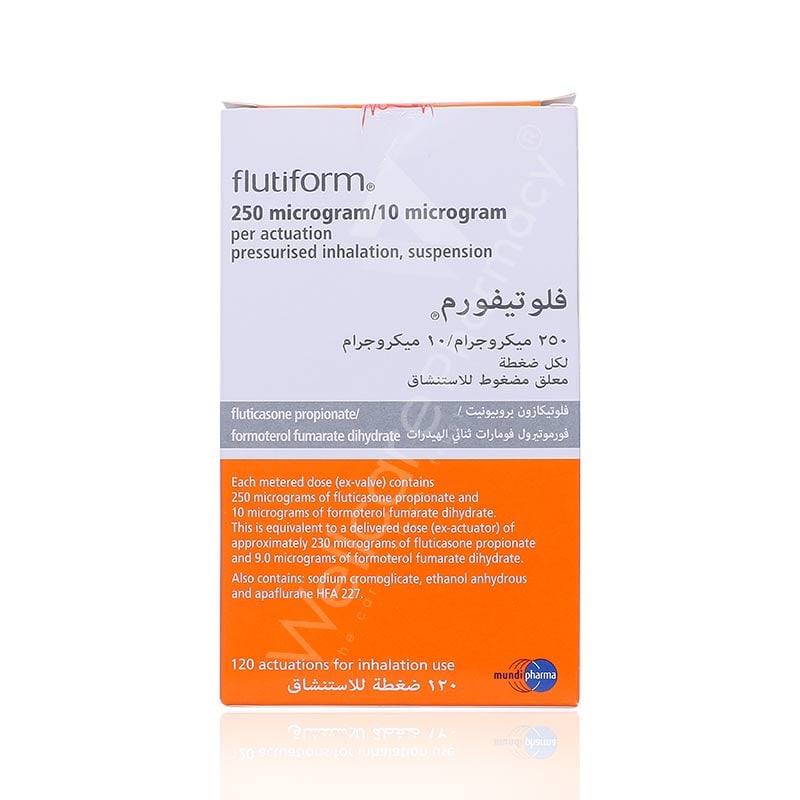 FLUTIFORM 250/10MCG 120ACTU#