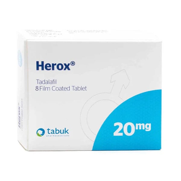 HEROX 20 MG 8 TAB