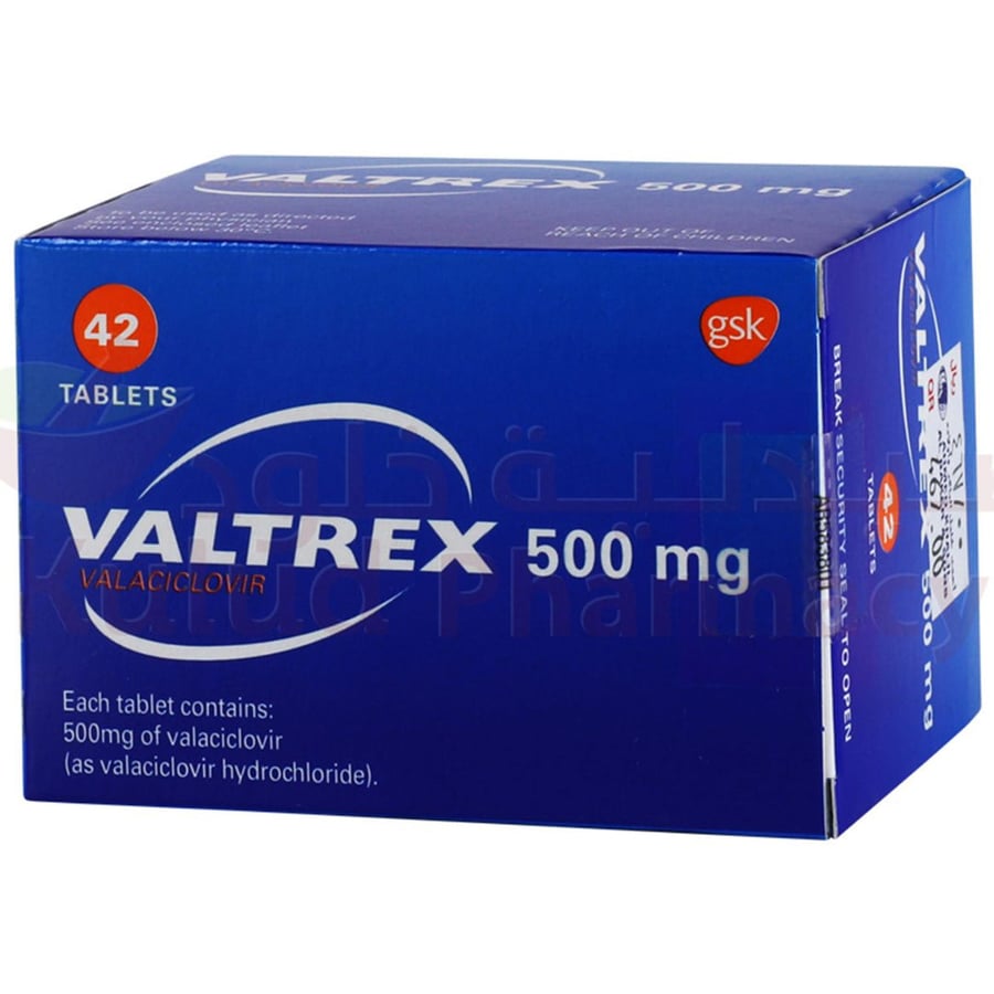 VALTREX 500 MG 42 TAB# $