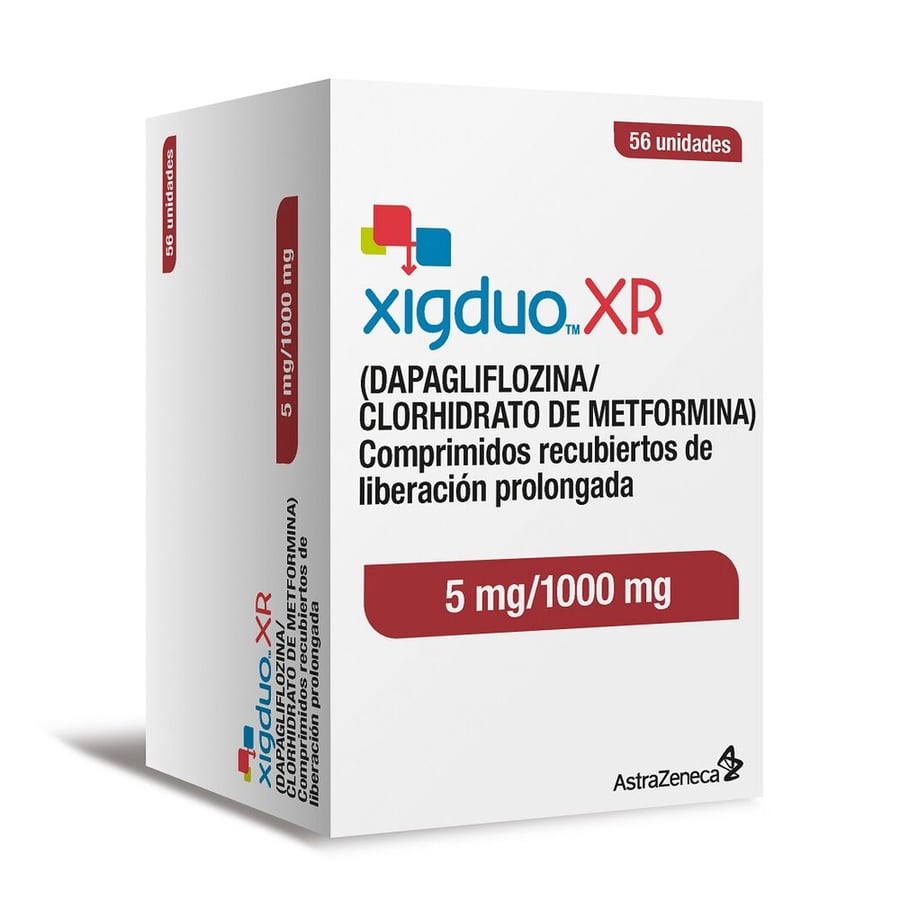XIGDUO XR 5/1000 MG 56 TAB $