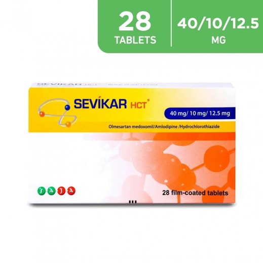 SEVIKAR HCT 40/10/12.5MG 28TAB$