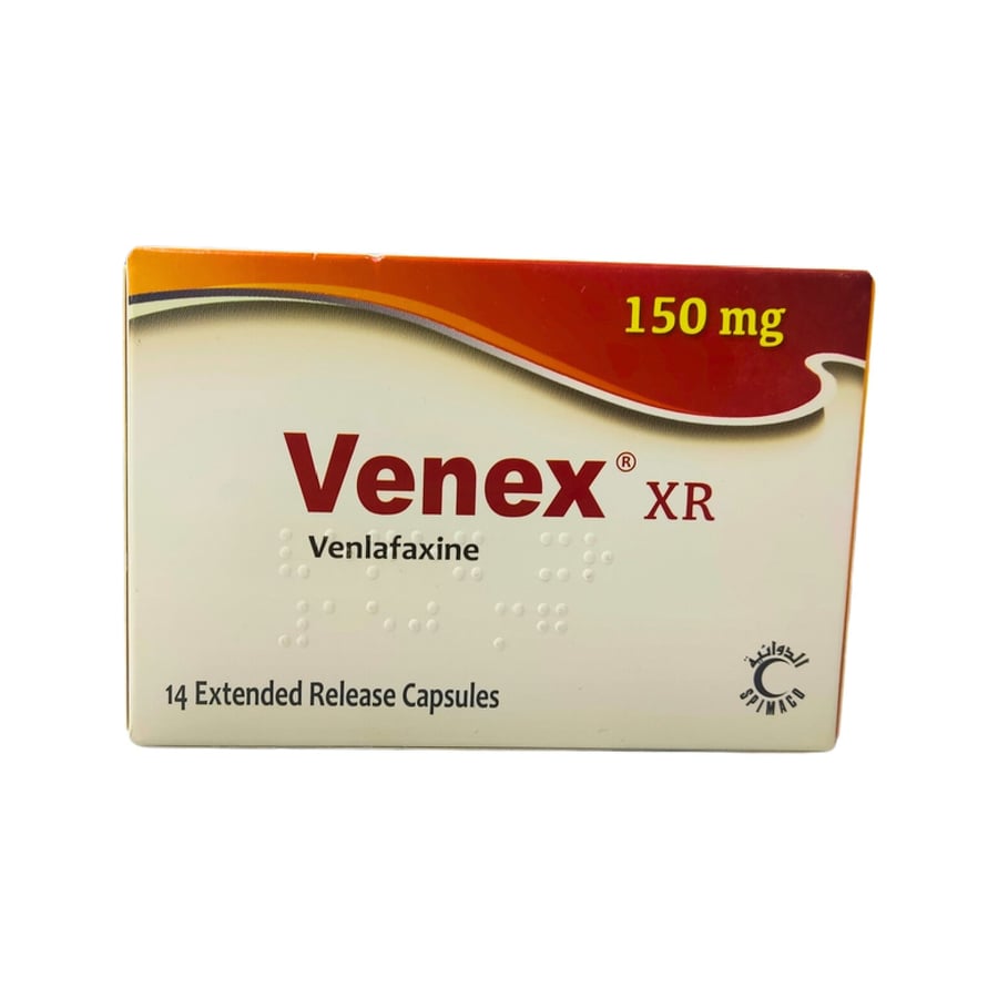 VENEX XR 150MG 14CAP