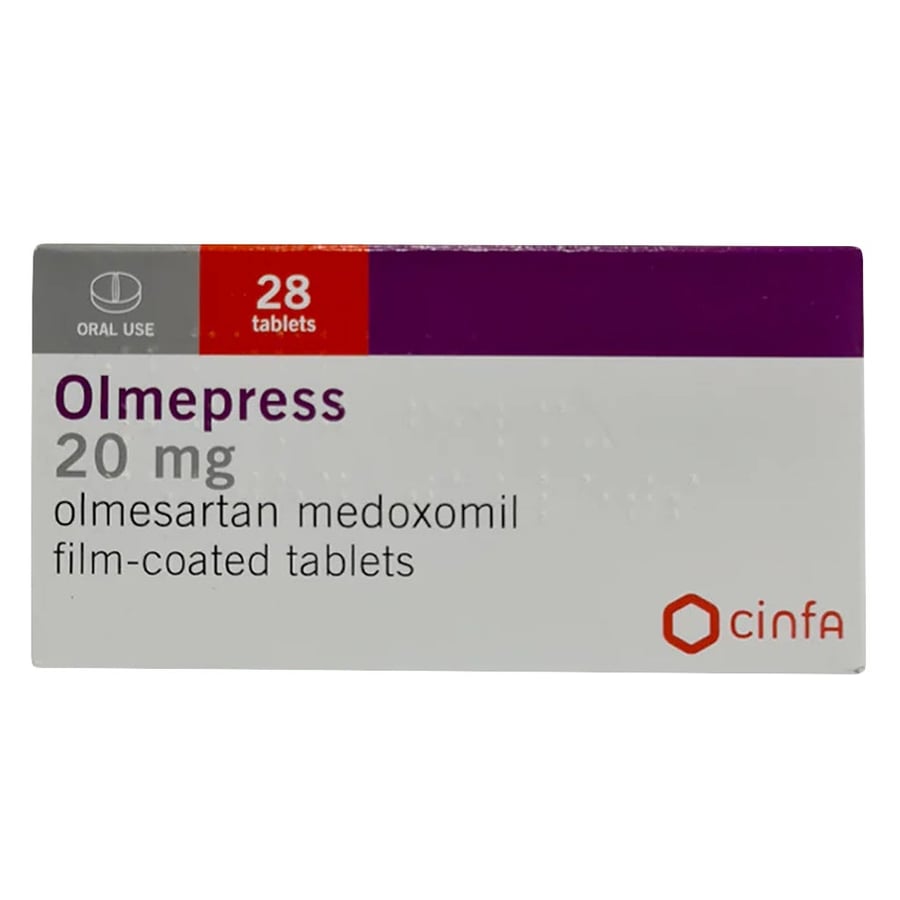 $ OLMEPRESS 20 MG 28 TAB