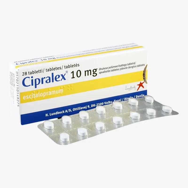 CIPRALEX 10MG 28 TAB