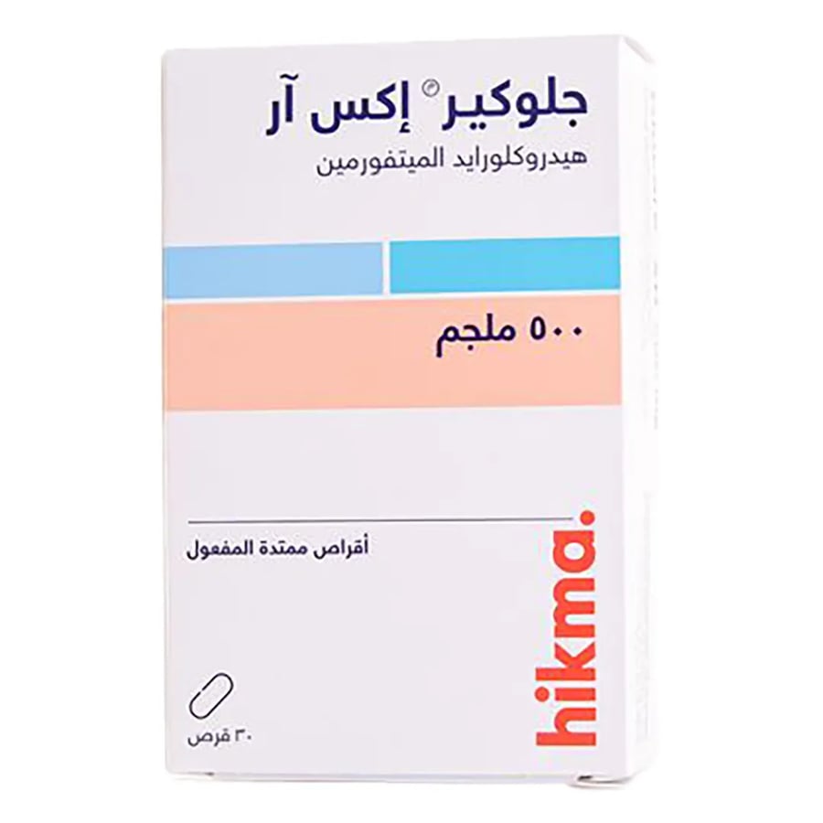 GLUCARE XR 500 MG 30 TAB