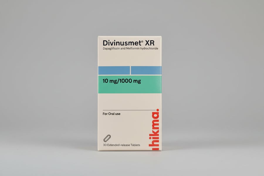 DIVINUSMET XR 10/1000 MG30 TAB#$