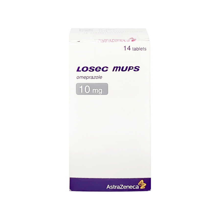 LOSEC MUPS 10MG 14PK#$
