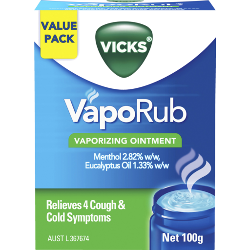 VICKS VAPORUB 100GM