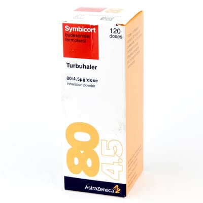 SYMBICORT 80/4.5MG 120 DOSES