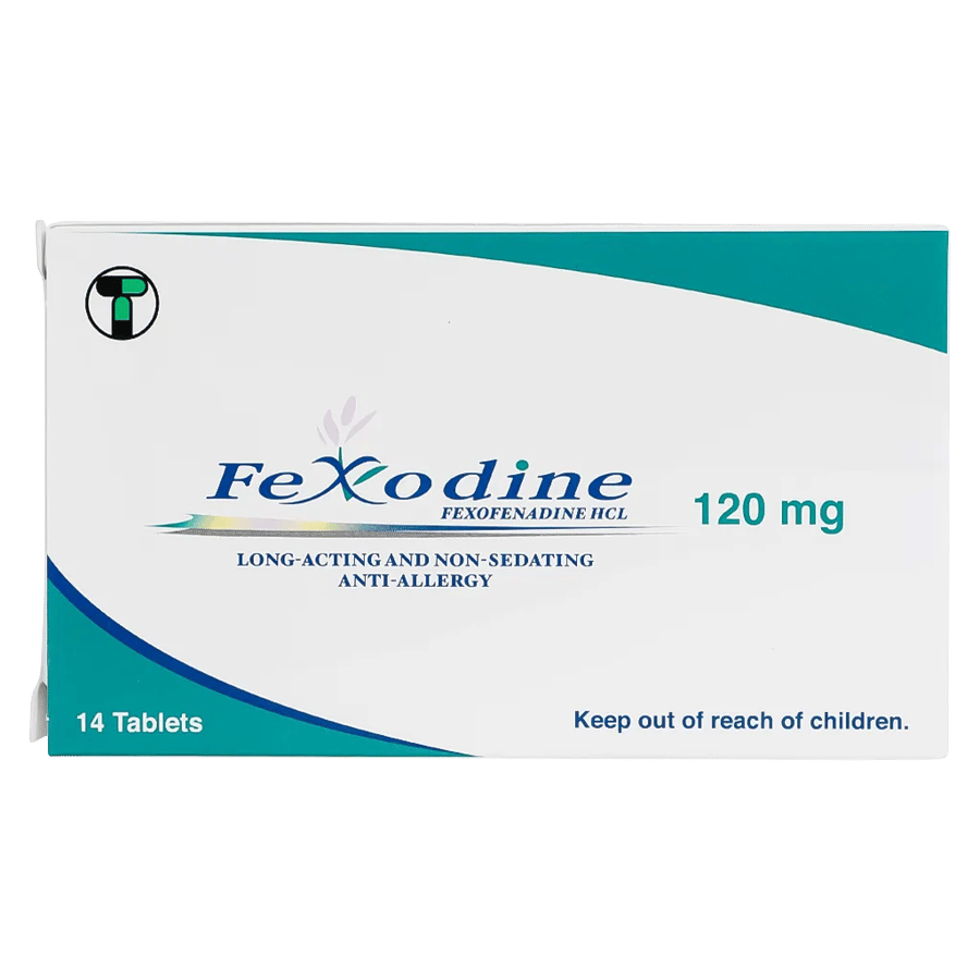 FEXODINE 120 MG 14 TAB