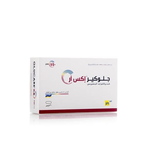 GLUCARE XR 750 MG 60 TAB#*