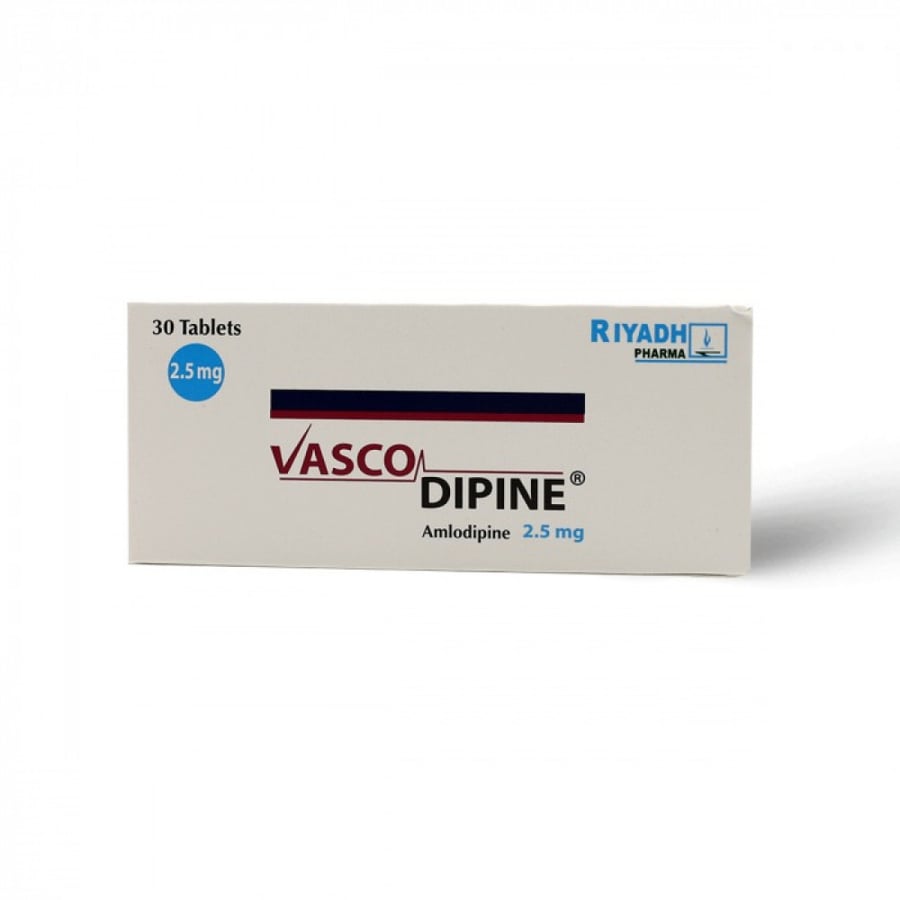VASCODIPINE 2.5 GM 30 TAB