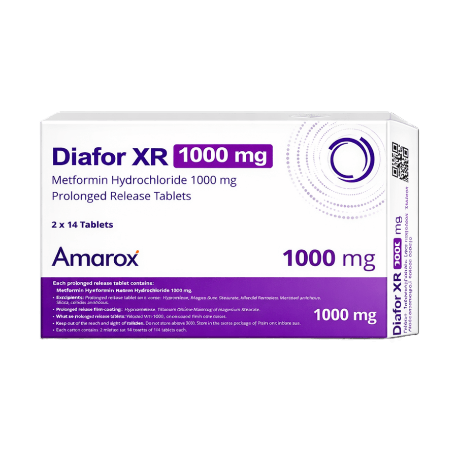 diafor xr 1000mg 28 tab