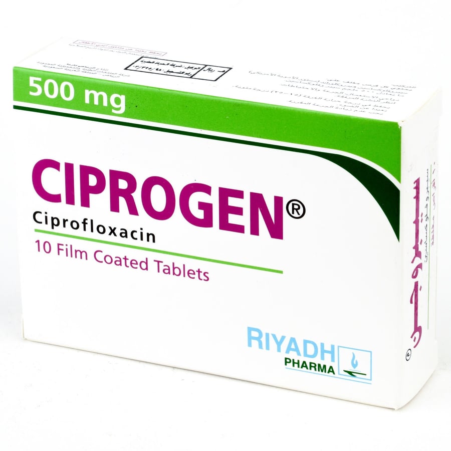 CIPROGEN 500MG 10 TAB #.