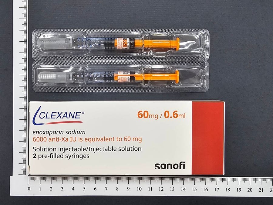 CLEXANE 6000 ANTI 0.6ML 60MG