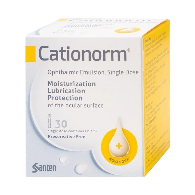 Cationorm Ophthalmic Emulsion – 30 Single‑Dose Minims