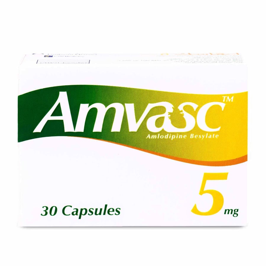 AMVASC 5MG 30 CAP#