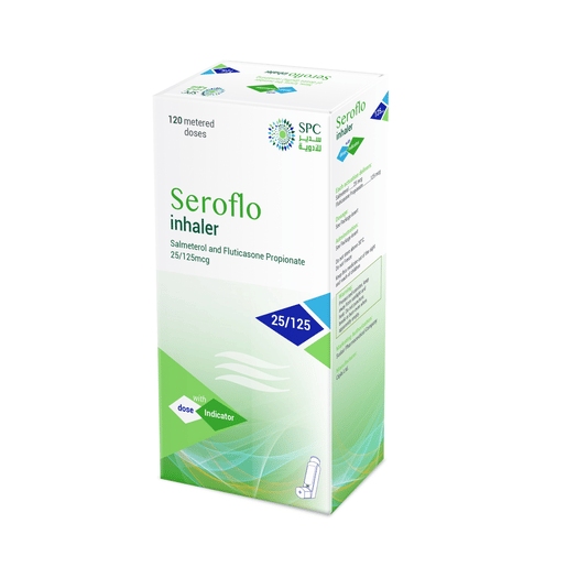 SEROFLO INHALER 25/125MCG 120 DOSES#