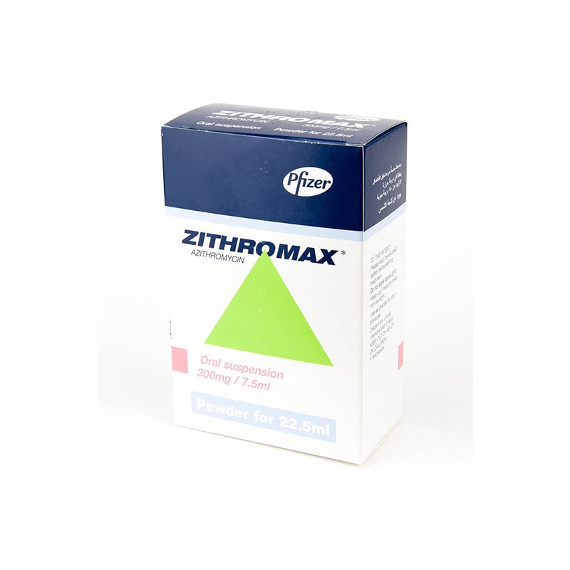 ZITHROMAX 300MG SUSP 22.5ML $