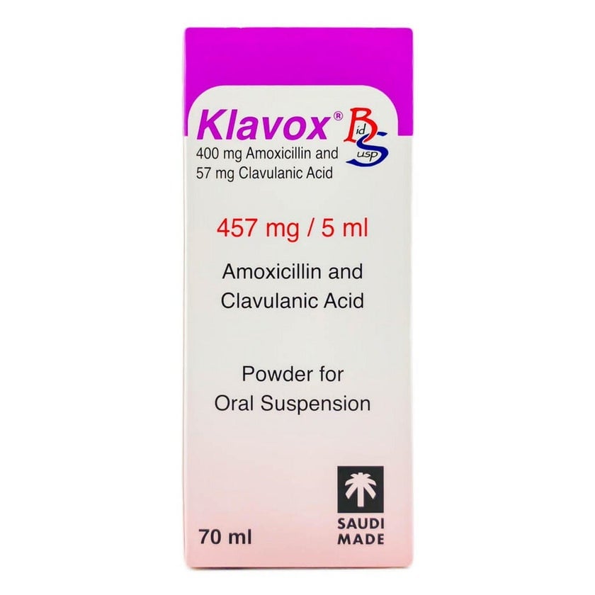 KLAVOX 457MG SYP 70ML