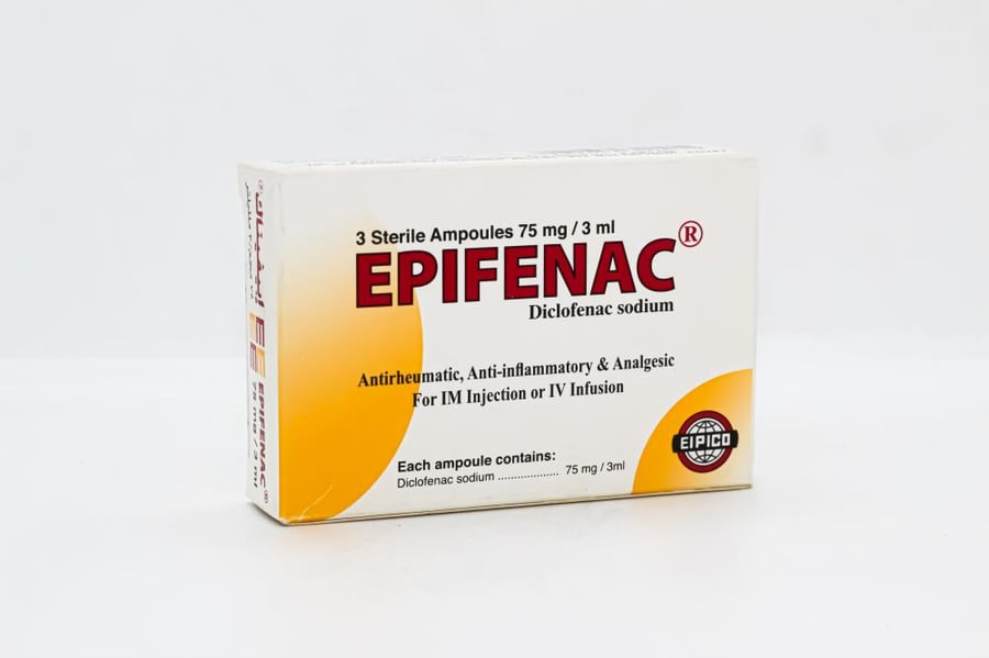 EPIFENAC 75 MG 3 AMPOULES 3ML