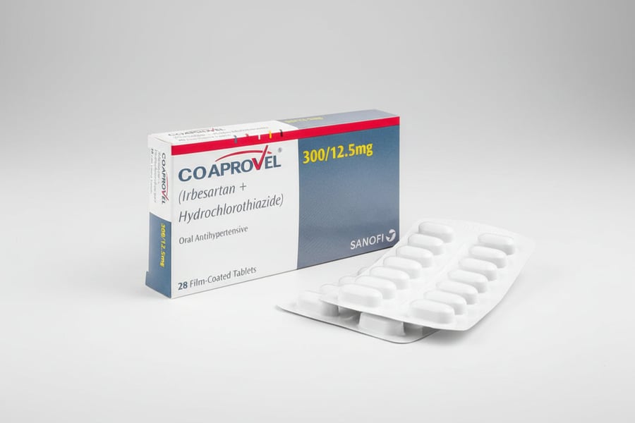 CO APROVEL 300/12.5MG 28 TAB $