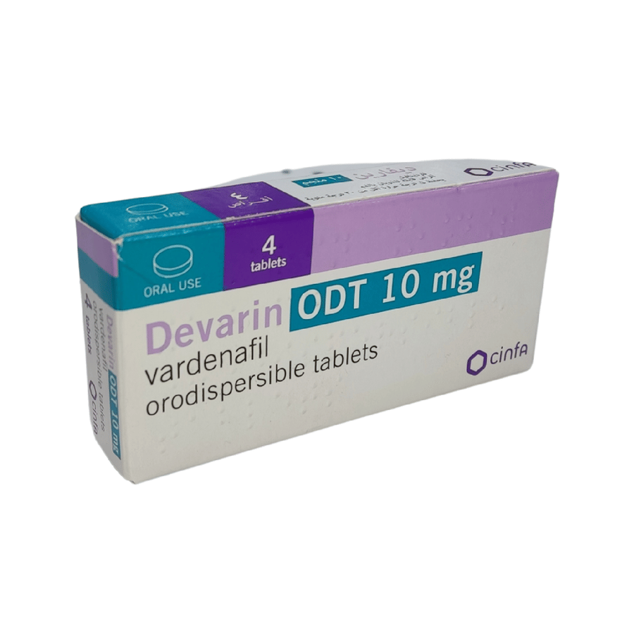 DEVARIN ODT 10 MG 4 TAB