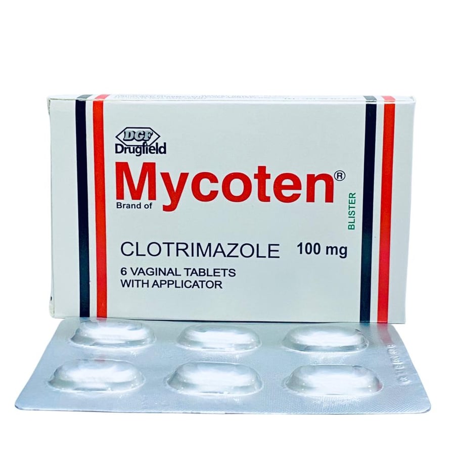 CLOTRIZOLE 100 MG 6 VAGINAL TAB # $
