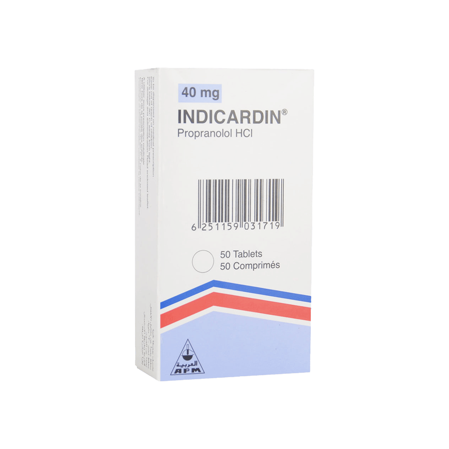 INDICARDIN 40 MG 50TAB #