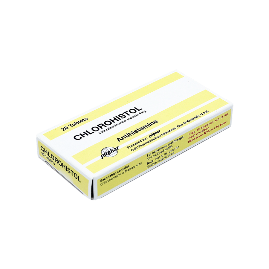 CHLOROHISTOL TAB 20PK#