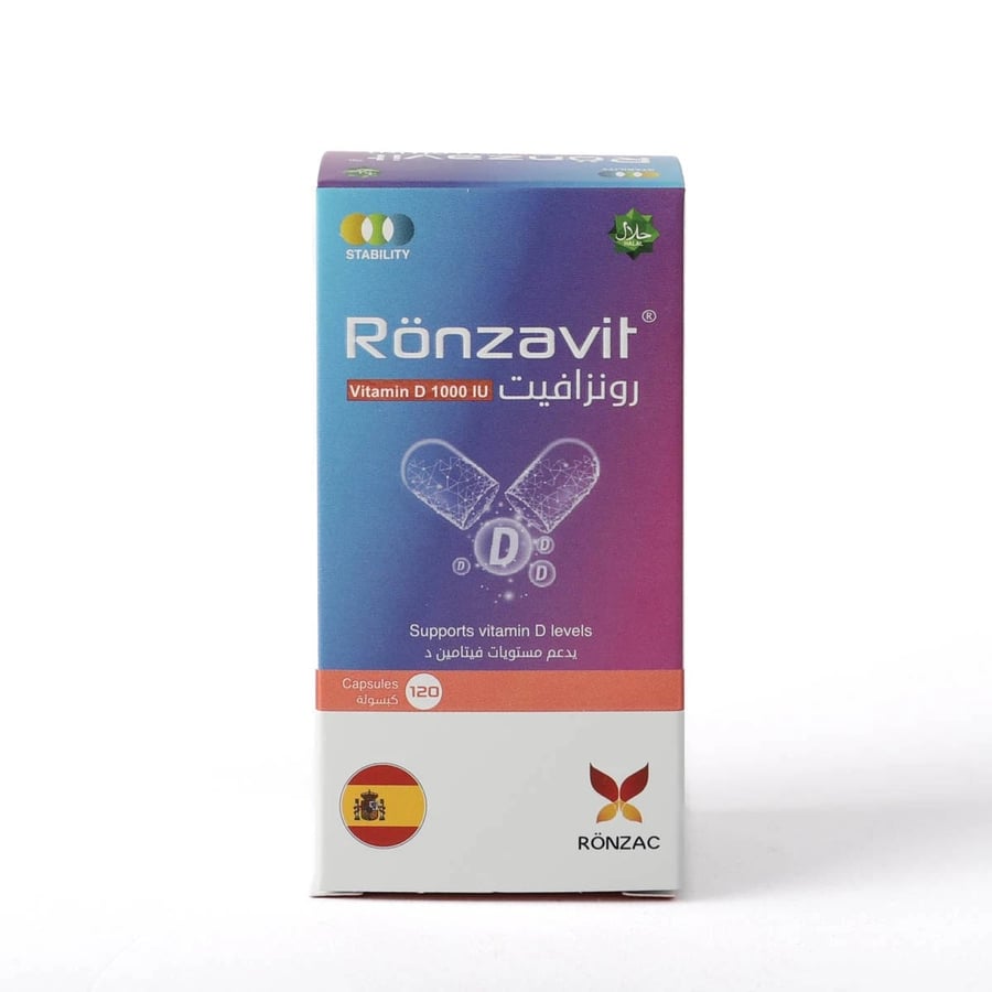 RONZAVIT VITAMIN D 1000 120 CAP #