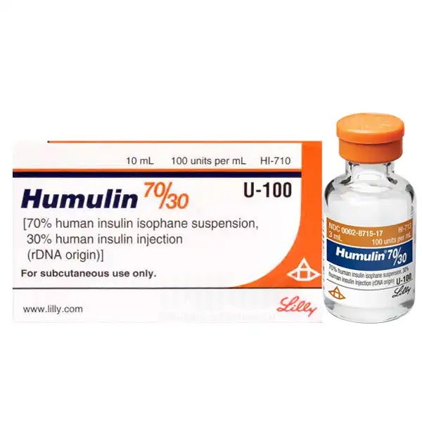HUMULIN (MIXTURE) 70/30 VIAL