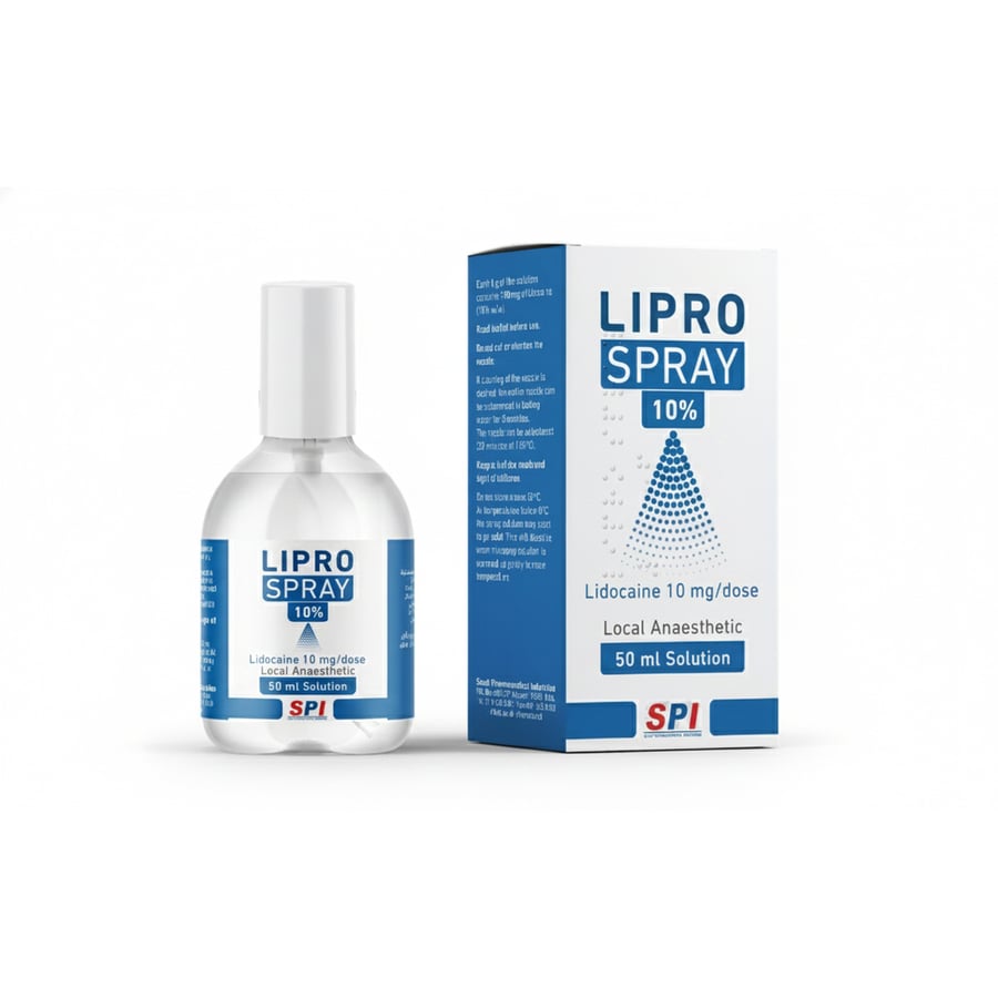 LIPRO SPRAY 10% SOLUTION 50ML