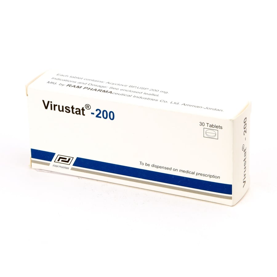 VIRUSTAT 200MG 30TAB