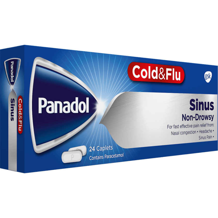 PANADOL COLD&FLU SINUS 24 CAP