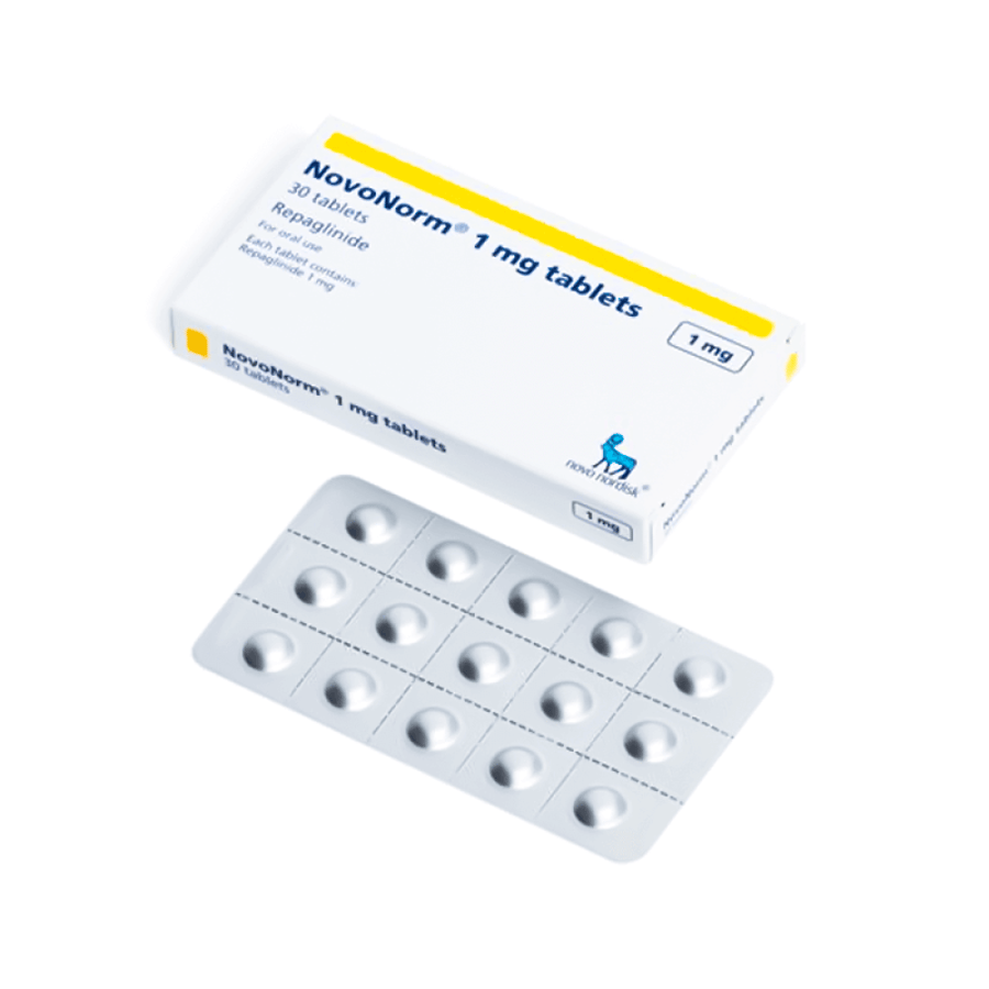 NOVONORM 1MG TAB