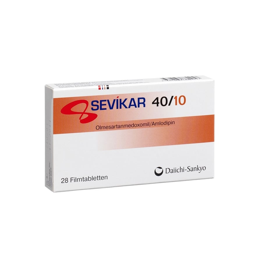 SEVIKAR 40/10 MG 28 TAB$