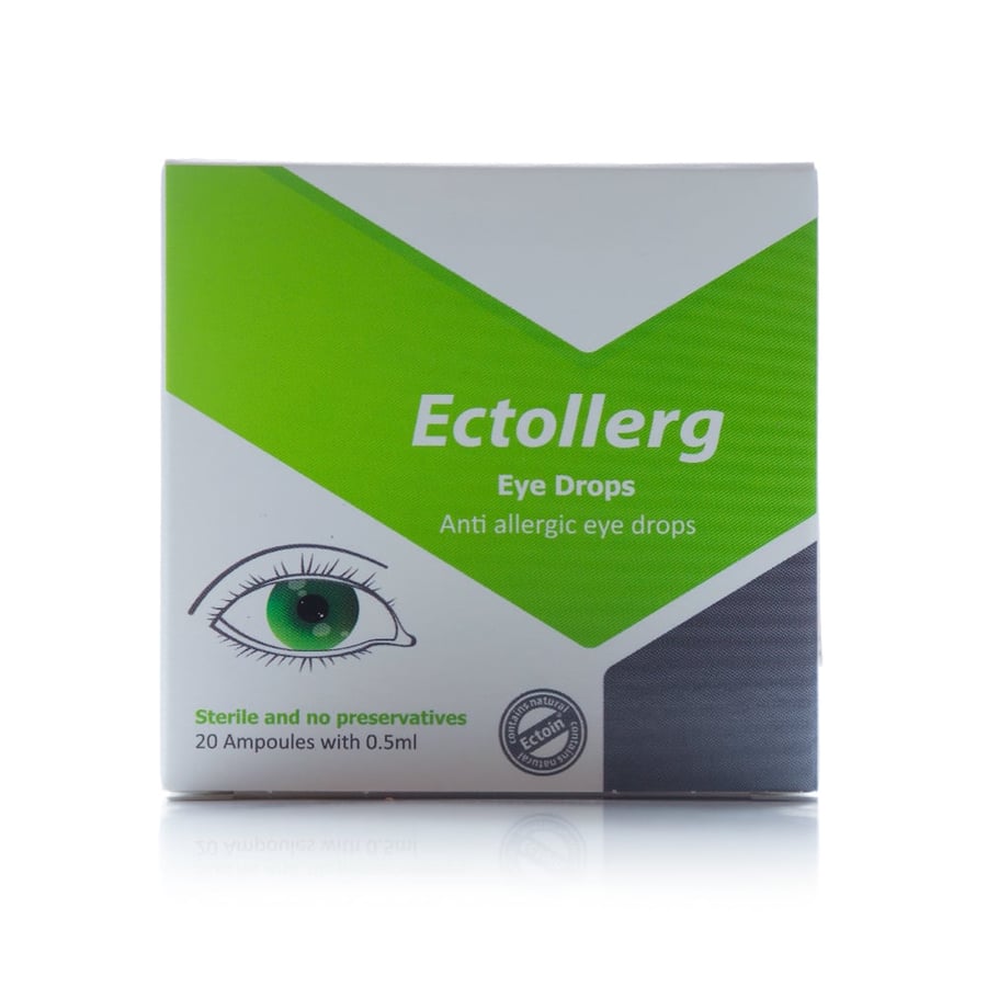 ECTOLLERG EYE DROPS 0.5ML20amp