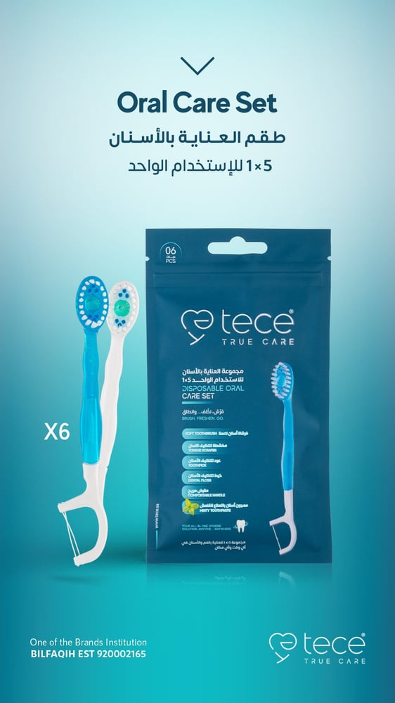 6 فرش اسنان 5في1 تيكي