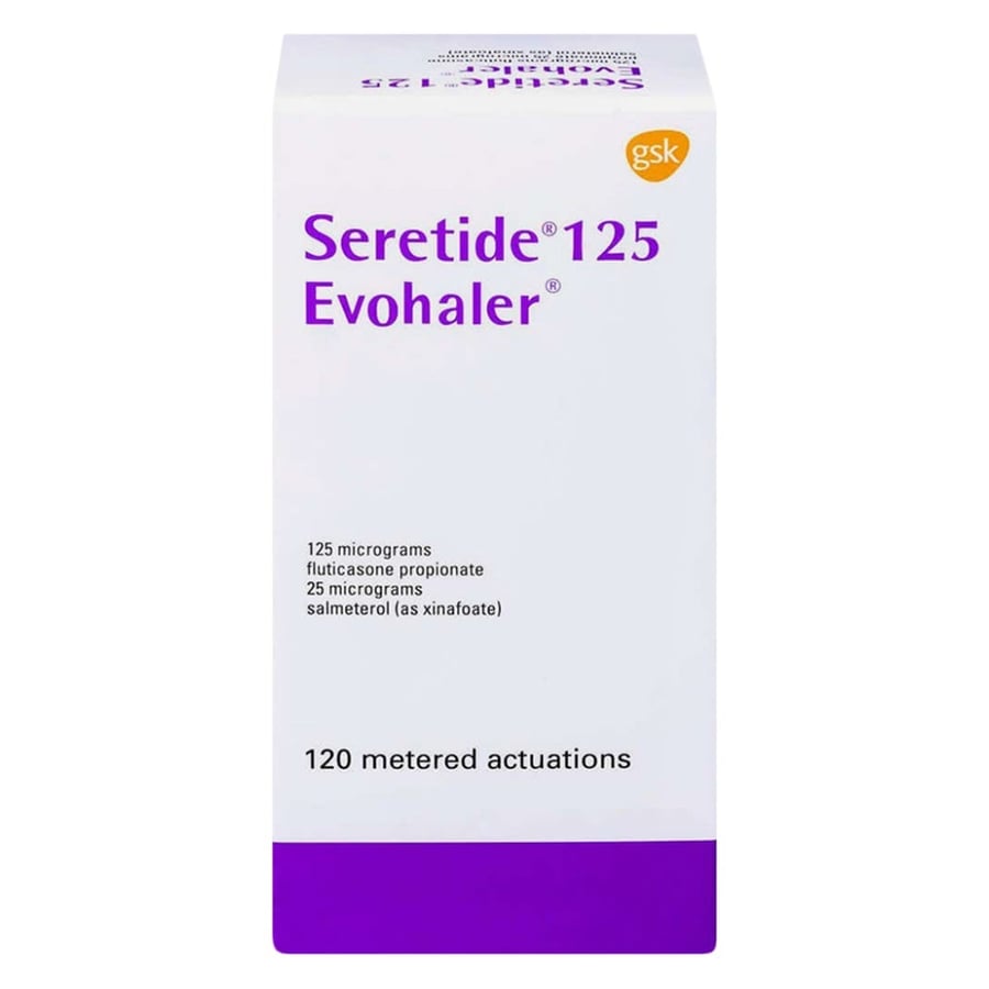 SERETIDE 125MCG EVOHALER$