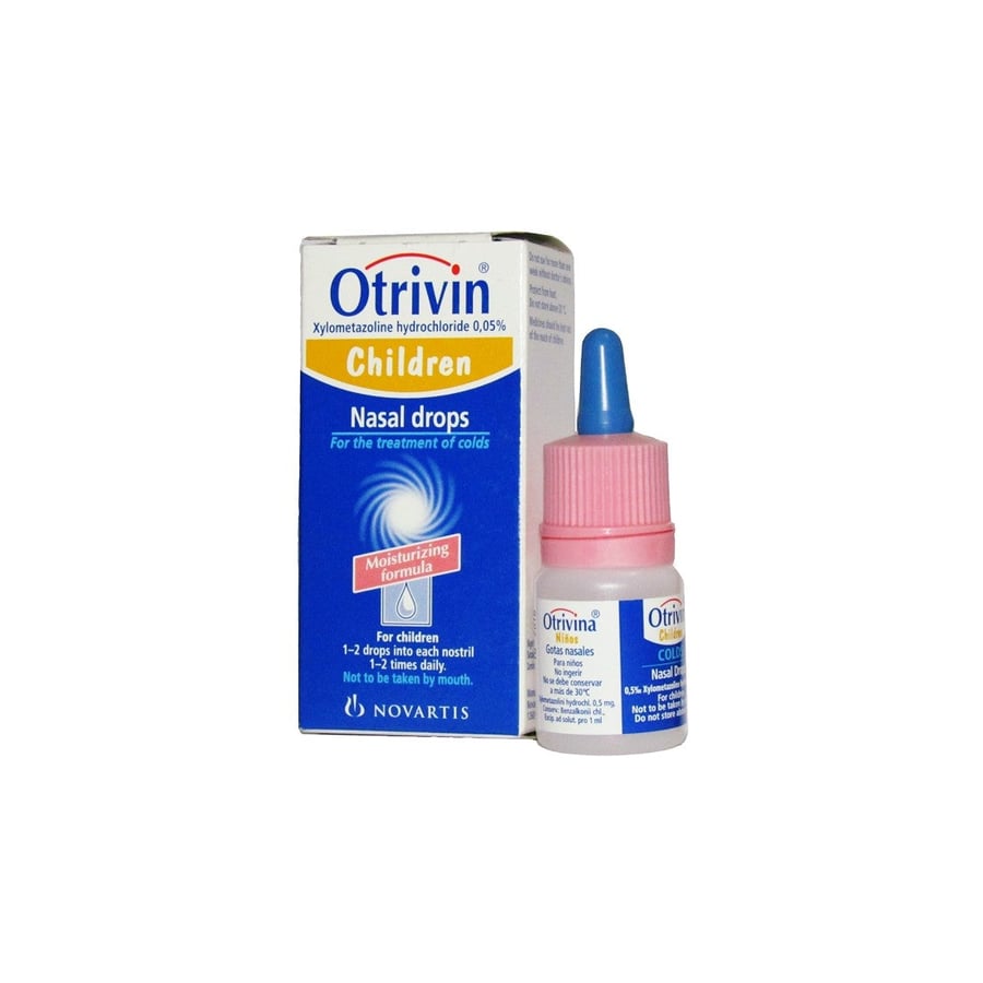 OTRIVIN CHILDREN N/ DROP 0.5% 10ML