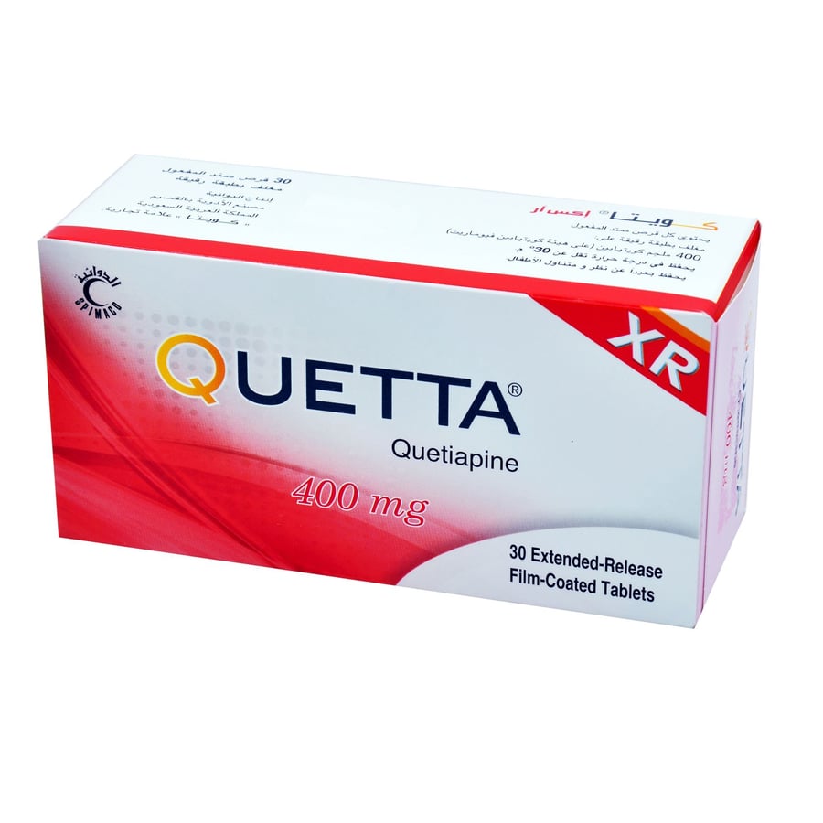 QUETTA XR 400 MG 30 TAB