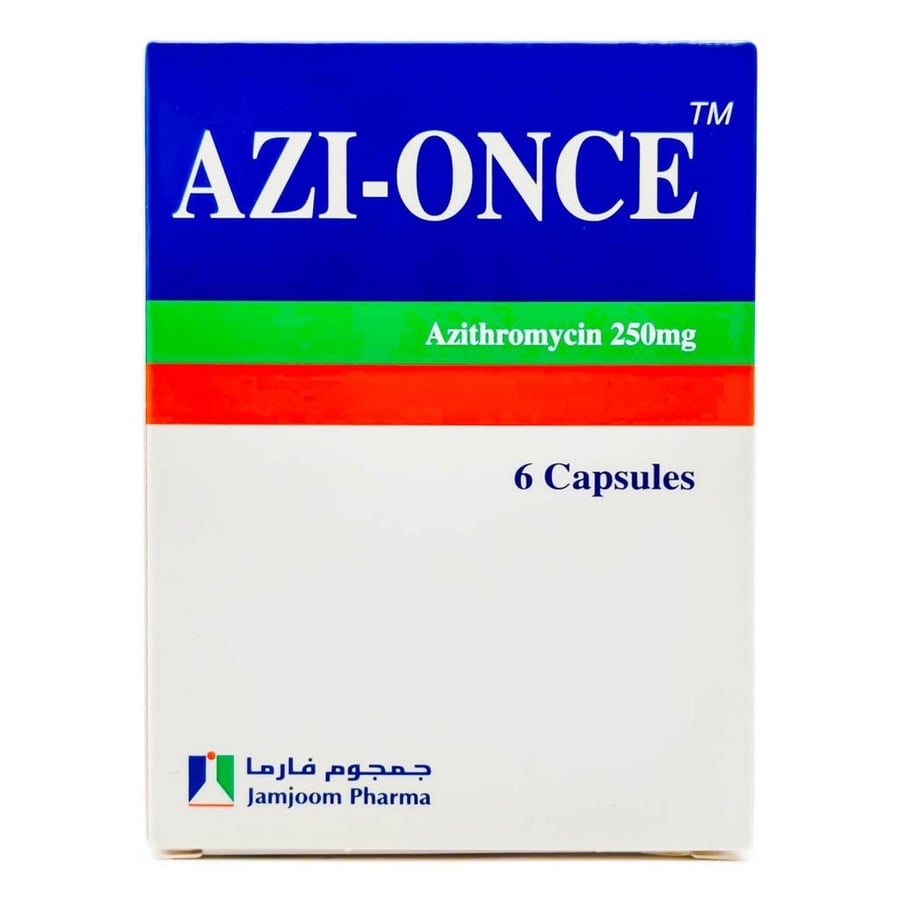 AZI - ONCE 250MG CAP 6#*